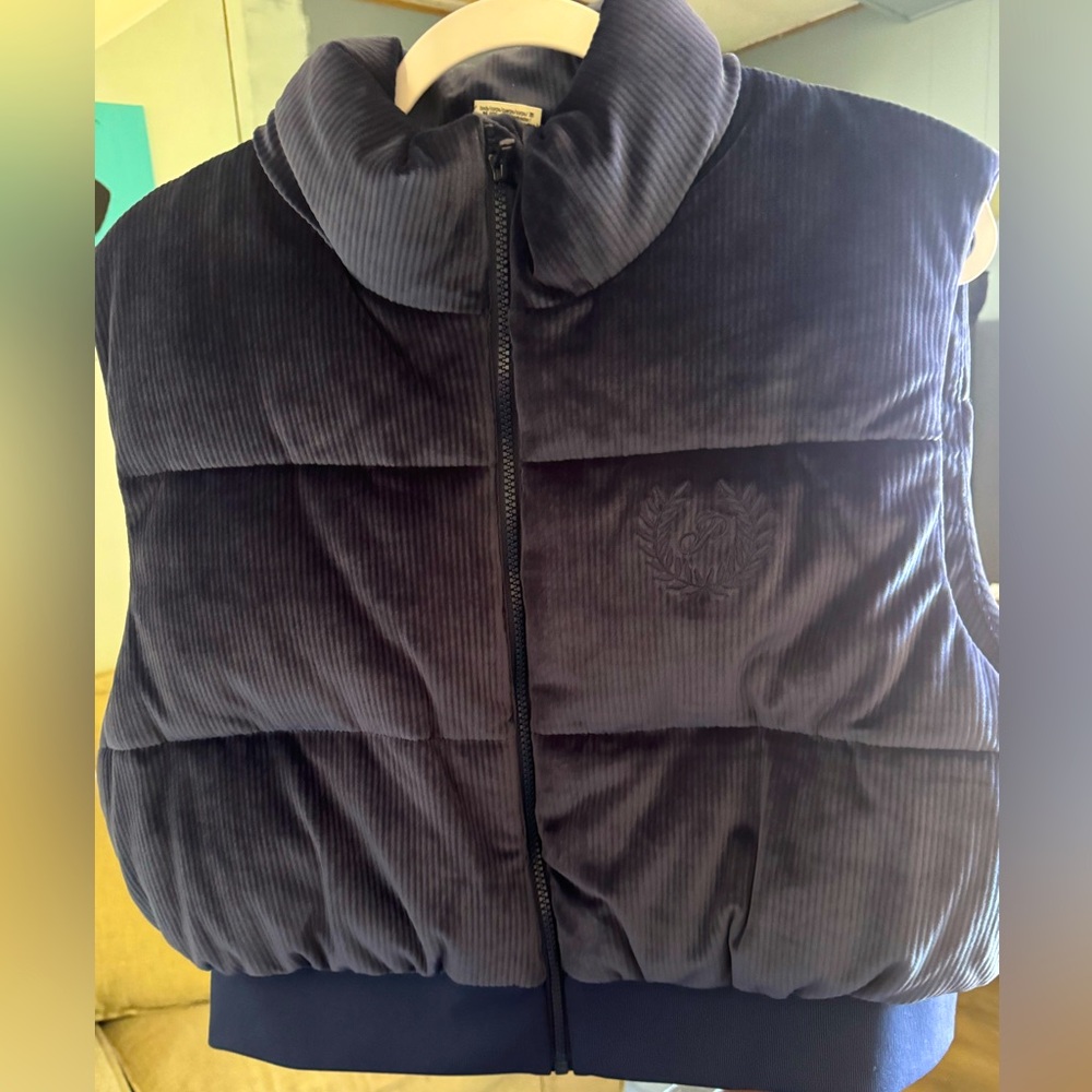 VICTORIA SECRET PINK VELVET VEST